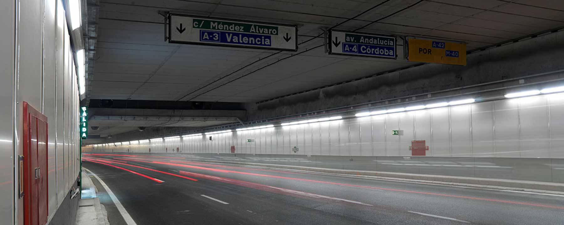 Tunnel lighting and underspasses
