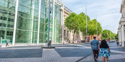 Carol o'Gowan worked on redesigning Exhibition Road in London to create a high-quality public space