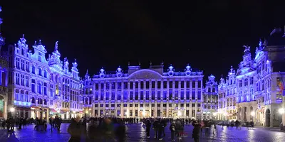 Isabelle Corten illuminated Grand Place to create a magical nocturnal ambiance