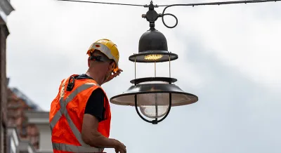 Schréder provided retrofit kits for 3 different types of luminaires in Den Bosch for a more circular economy